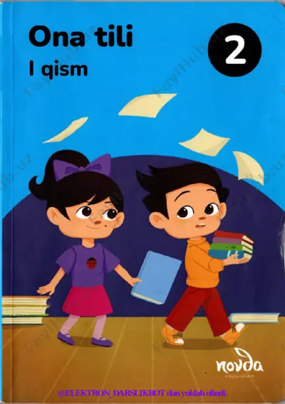 2-sinf ona tili 1-qism (@elekton_darslikbot) — PDF
