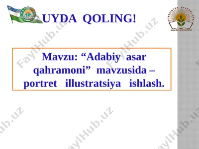 munavvar tasviriy san'at — PPTX