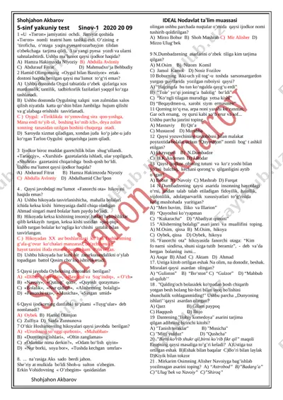sinov 5 adabiyot(1) — DOCX