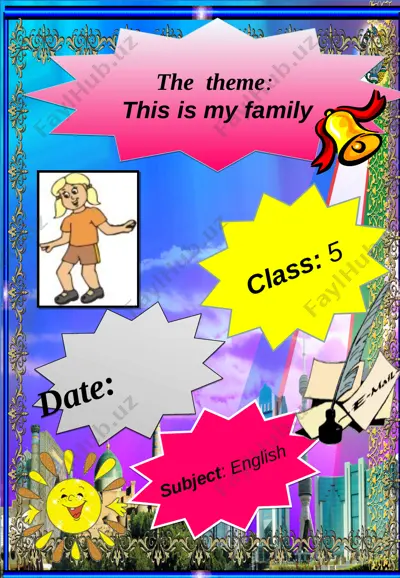 5-sinf this my family — PPT