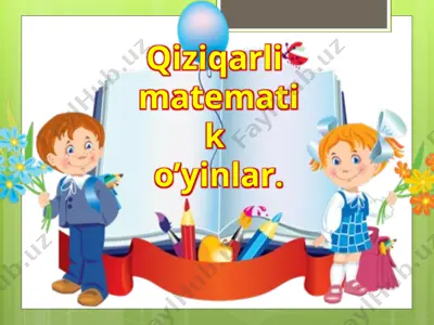 qiziqarli_matematik_oyinlar(1) — PPTX