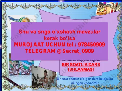 1-sinf o‘qish -chorak_g'azal mulkining sultoni — PDF