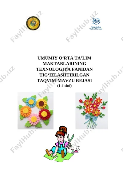 texnologiya_tavsiya 1-4 — DOCX