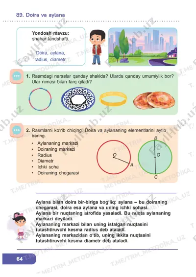 matematika 3 sinf darslik 89-93 — PDF