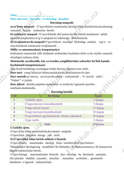 1_sinf_matematika_1_chorak_yangi_2020_2021_to`liq_hajmda_pechatga — DOCX