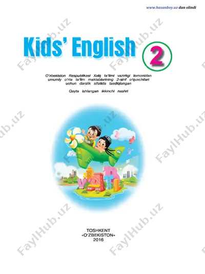ingliz tili 2- sinf darslik — PDF