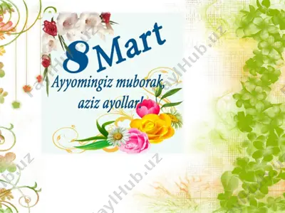 onajonlar tadbir uchun slayd 2017-yil 7-mart — PDF