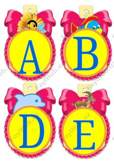 emblema alifbe harflar — DOCX