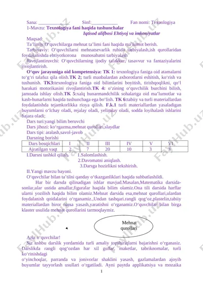 1_sinf_texnologiya_tehnologiya_2019 — DOCX