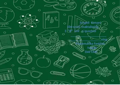 daftar muqovasi — DOCX