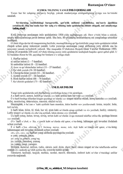 asosiy imlo qoidalari — PDF