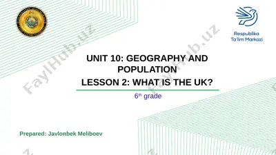 english lesson 6th grade — PPTX