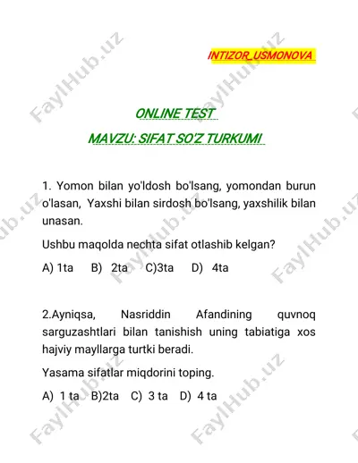 online test -6 — PDF