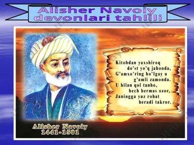 alisher navoiy slayd — PPTX