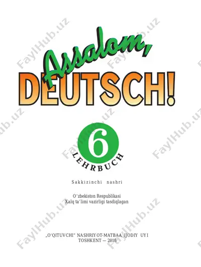 nemis tili 6 @kutubxona_n1_uz — PDF