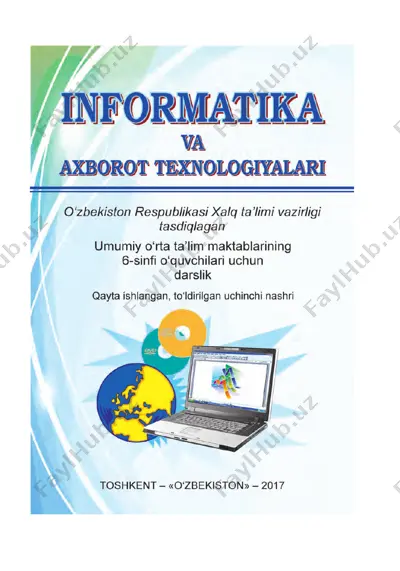 informatika 6 @kutubxona_n1_uz — PDF