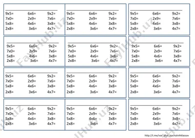 matematika umnojenie — PDF