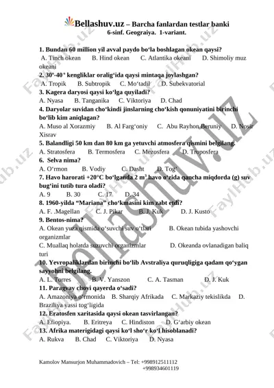 6-sinf-geografiya-bb-1-v — DOCX