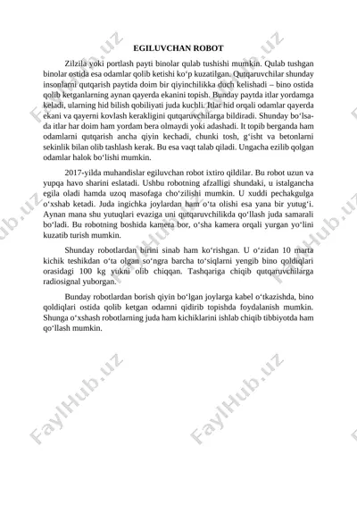 17. zamonaviy texnologiyalar — DOCX