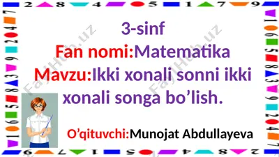 munojat abdullayeva — PPTX
