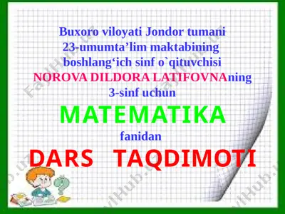 matematika . minglik — PPTX