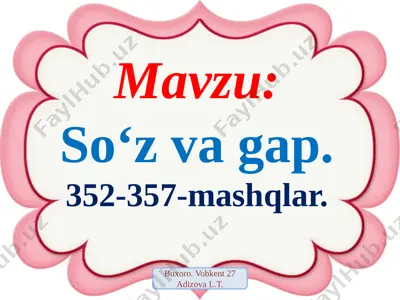 352-354-mashq — PPTX
