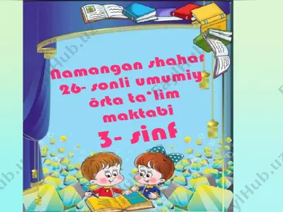 3 sinf ona tili — PPTX