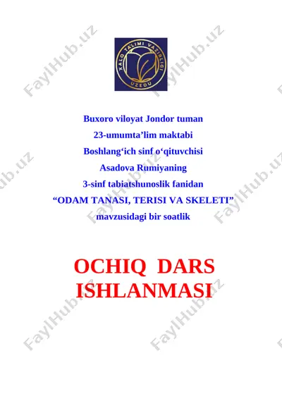 odam tanasi — DOCX