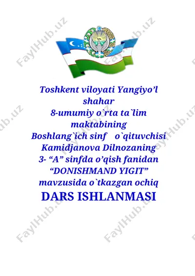 donishmand yigit — DOCX