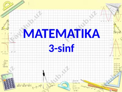 3-sinf — PPTX