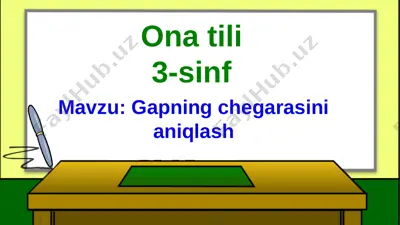 3-sinf ona tili 402 mashk — PPTX