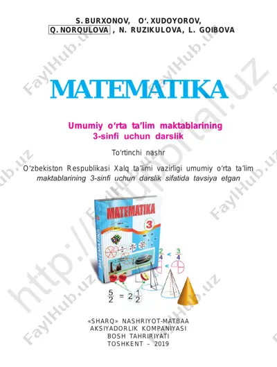 @ustozlarkanali1__matematika_3_uzb — PDF