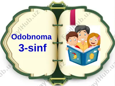 3-sinf odobnoma — PPT