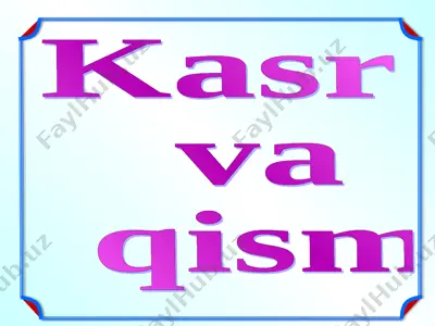 kasr — PPT