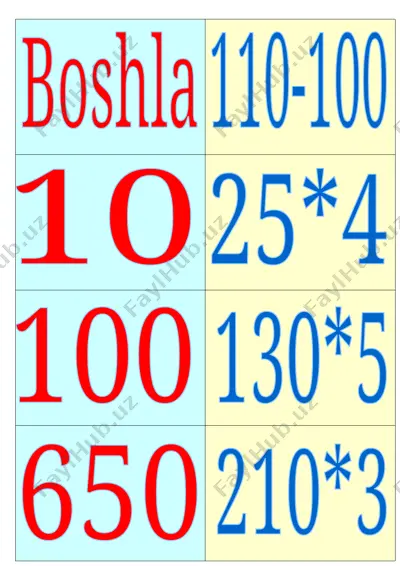 domino 3-sinf — DOCX