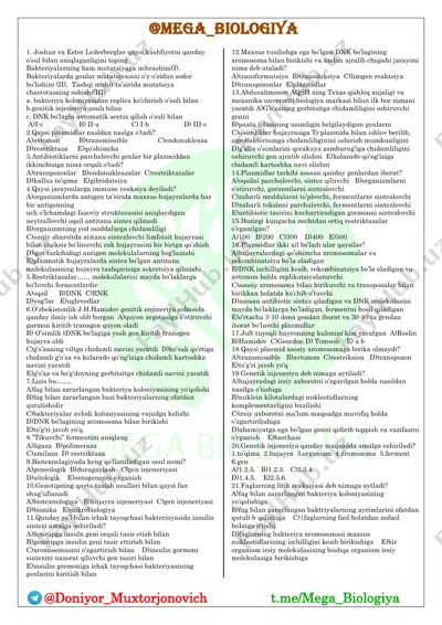 biotexnologiya — PDF