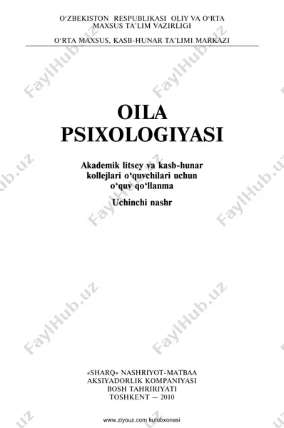 oila psixologiyasi [@kitob_pdf_yuklabot] — PDF