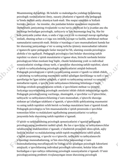 [@kitoblaro_bot] bola tarbiyasi — DOCX