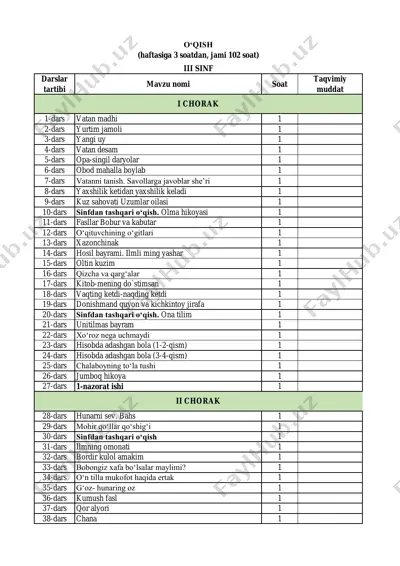 3-sinf o‘qish — PDF