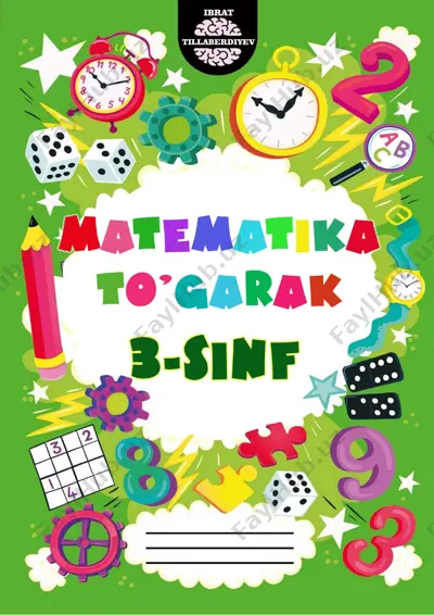 3-sinf matematika to'garak — PDF