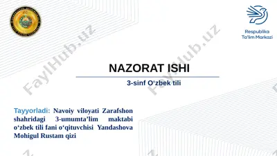 3-o'zbek tili — PPTX
