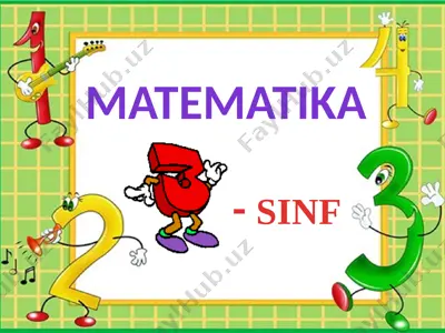 3-sinf. burchak simmetriyasi — PPTX