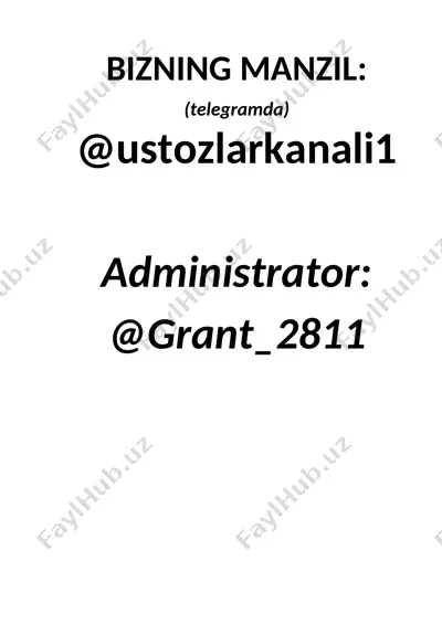@ustozlarkanali1__ingliz tili_3-sinf_choraklik test — DOCX
