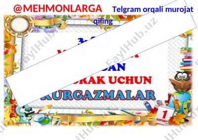 3-ssinf matematika 3-chorak kurgazma 2021 — DOCX