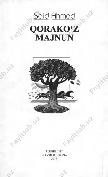 [@kitoblaro_bot] said ahmad. qorako z majnun — PDF