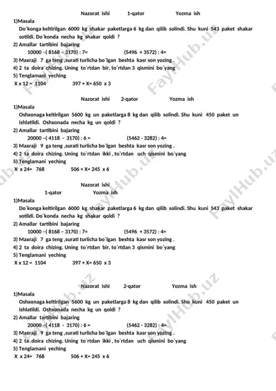 nazorat ishi 12 — DOCX