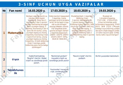 3-sinf-uyga-vazifalar — PDF