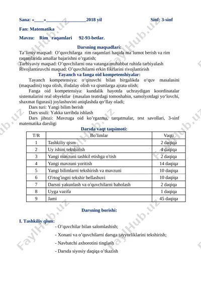 rim_raqamlari_3_sinf — DOCX