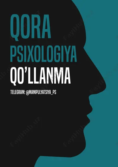 qora psixologiya [@kitob_pdf_yuklabot] — PDF
