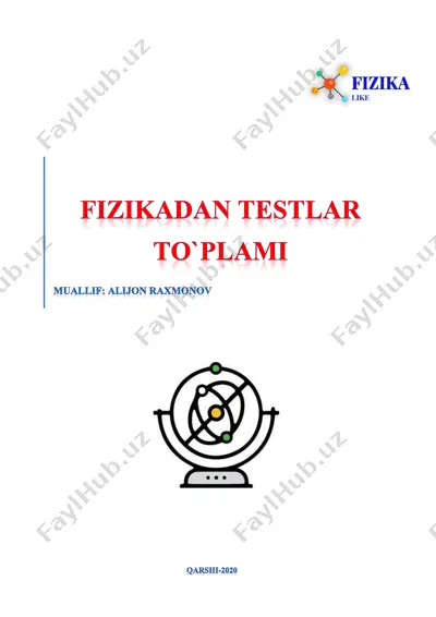 testlar to`plami!!! — PDF
